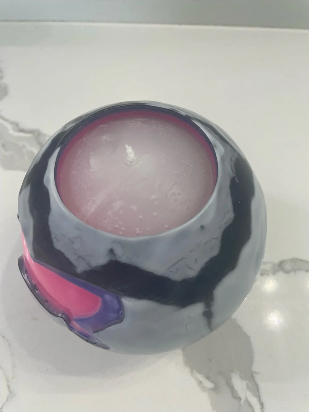 Pink & Purple Fox Accent Candle - Decorative Home Accent